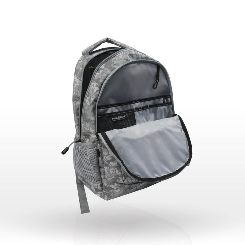 Mochila BTS Swissgear Camuflaje, para laptop de 15", 6779400408, color gris claro, tecnología Air Fl